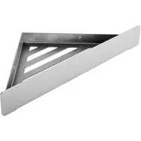 REA Sf07 Kylpyhuoneen Suihkuhylly Steel Brush