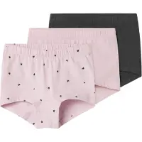 Name it Alushousut vaalea pinkki / musta