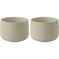 Stelton Emma Kop 0.15 L. 2 Stk Grey - Beige - 15 CL
