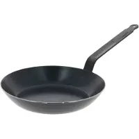 De Buyer Yleiskäyttöinen pannu BLUE CARBON 24 cm, sininen teräs,