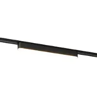 QAZQA Moderni musta kiskovalaisin 1-vaiheinen 10W 3000K - Magnetic Marra