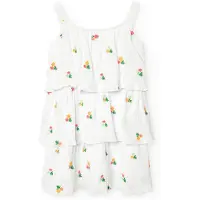 Boboli Bambula Floral Hihaton Mekko