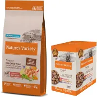 Nature’s Variety 12kg No Grain Puppy Medium/Maxi lohi Nature's Variety koiran kuivaruoka