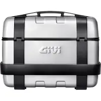 Givi Trekker TREKKER 46 L, ALUM./MUSTA hopea