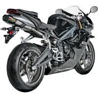 Akrapovic Slip-on Line Triumph Daytona 675 06-12 S-t675so3-hact Ei-homologoitu Slip-on äänenvaimennin