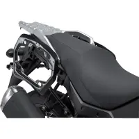 SW-Motech PRO sivuteline - musta. Suzuki DL 650 (16-).