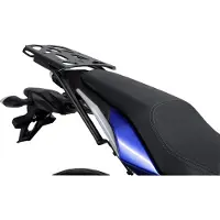 SW-Motech STREET-RACK - Musta. Yamaha MT-07 Tracer (16-).