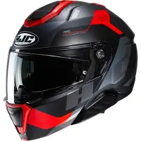 HJC I91 Carst MC1SF Musta/Antrasiitti/Punainen unisex, size XS