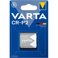 Varta -CRP2, Kertakäyttöinen akku, 6V, Litium, 6 V, 1 kpl, 1450 mAh (06204301401)