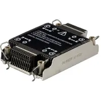 Supermicro SNK-P0077P Tietokoneen jäähdytysjärjestelmä Suoritin Jäähdytyslevy/jäähdytin Musta, Ruostumaton teräs (SNK-P0077P)