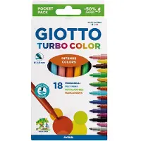 Giotto Turbo Color 18 pcs BL