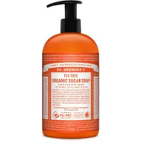 Bronners Organic Hand & Body Shikakai Soap Tea Tree 710 ml