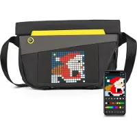 Divoom Sling Bag V, Unisex, Messenger-laukku, Yksi koko, Vetoketju, 27,9 cm (11"), Musta (6958444603803)