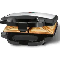 Clatronic ST 3778 voileipägrilli 750 W musta, ruostumaton teräs