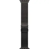 Apple Watch 49mm Titanium Milanese Loop Black - Small