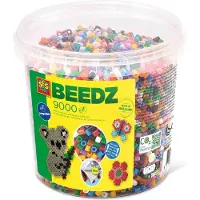 SES Creative Beedz 06321, Silityshelmet, 9000 kpl, Muovi, Monivärinen, Lapsi, Poika/tyttö