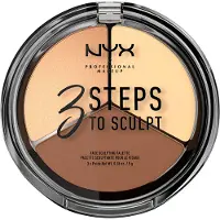 Nyx PROFESSIONAL MAKEUP 3 Steps To Sculpt Light