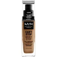 Nyx Can't Stop Won't Stop Foundation, Caramel 15