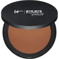 IT Cosmetics Bye Bye Pores Pressed Poreless Finish Airbrush Pressed Powder, Deep