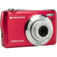 Agfa PHOTO Realishot DC8200 - 18MP Kompakti Digitaalinen Kamera, Full HD Video, 2.7'' LCD, 8X Zoom, 16GB SD-kortti - Punainen
