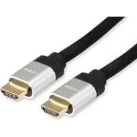 Equip HDMI-kaapeli - - 119386 - 15 m - HDMI 2.1 - Musta