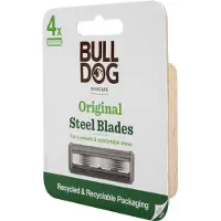 Bulldog Skincare Original Steel Blades 4-Pack
