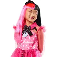 Monster High Naamiaisasut - Monster High - Draculaura-peruukki - Musta - - OneSize - Naamiaisasut