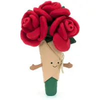 Jellycat Pehmolelu - 30x17 cm - Huvitarvikkeet Rose Kukkakimppu - - OneSize - Pehmolelut