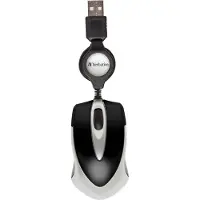 Verbatim Optinen langallinen matkahiiri, USB-A, musta
