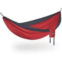 Eno Doublenest Bluesign Red/Charcoal Riippumatto OneSize
