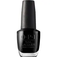 OPI Nail Lacquer, Lady in Black