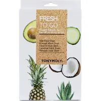 TonyMoly Fresh To Go Sheet Mask Set, 5-Pack