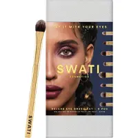 Swati Deluxe Eye Brush Set, 8-Pack
