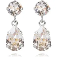 Caroline Svedbom Mini Drop Earrings - Silver - ONE SIZE