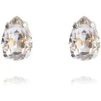 Caroline Svedbom Petite Drop Stud Earring - Silver - ONE SIZE