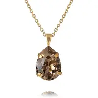 Caroline Svedbom Mini Drop Necklace - Gold - ONE SIZE