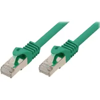 Shiverpeaks BASIC-S patch cable - 7.5 m - green - Vihreä - 7.5m