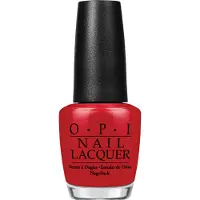 OPI Nail Lacquer, Red Hot Rio A70