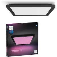 Philips Hue White & Color Ambiance Tento Neliönmuotoinen Paneelivalaisin, Keskikokoinen - Musta