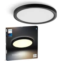 Philips Hue White Ambiance Tento Hue White Ambiance Pyöreä Kattopaneelivalaisin, 29,1 Cm Musta - Musta