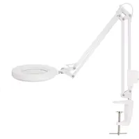 Nedis Pöytävalaisin suurennuslasilla LED 6W 100mm 1,75x