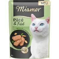 Miamor 30x85g Pâté & Filet riista kissan märkäruoka