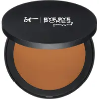 IT Cosmetics Bye Bye Pores Pressed Poreless Finish Airbrush Pressed Powder, Tan Rich
