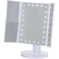 MINEAS Make Up Mirror With Led Lights White