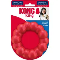 Kong - Ring Dog Toy Medium/Large Ø11cm x 3cm - Koirat - Koiran lelut ja pelit - Kumilelut