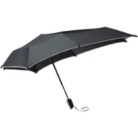 Senz ° Mini Automatic Foldable Storm Umbrella, - Black - ONE SIZE