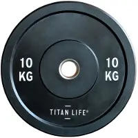 Titan Life Rubber Bumper Plate, Levypainot Bumper