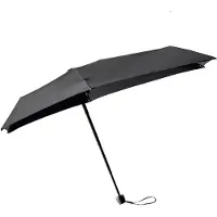 Senz Micro Foldable Storm Umbrella - Black - ONE SIZE