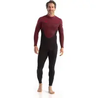 Jobe Perth Full 3/2 Mm Pitkähihainen Neopreenipuku Jossa Vetoketju Selässä