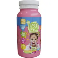 Natural Face & Fingerpaint Bottle - Pink 250ml